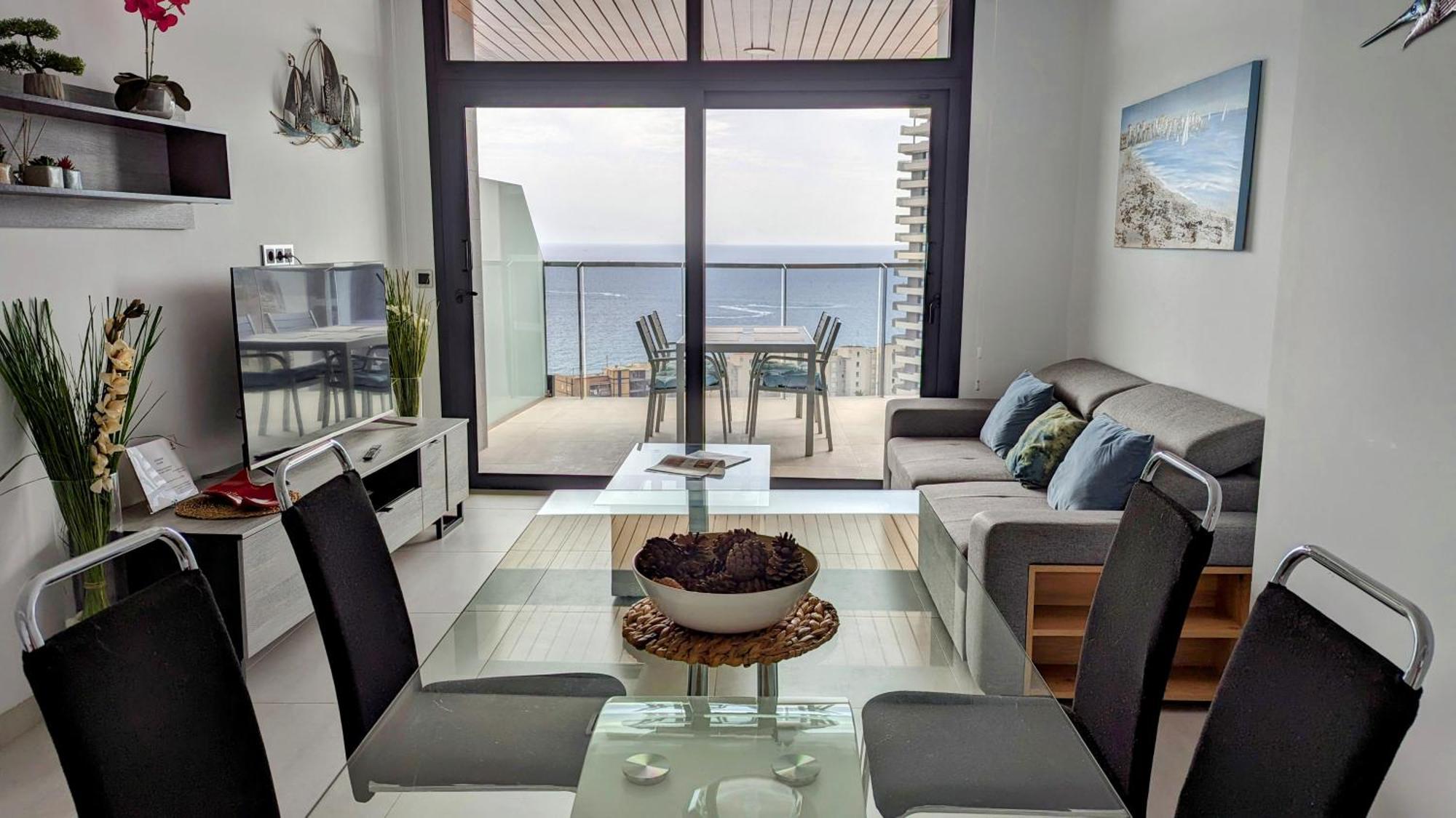 Sunset Waves Sea View Apartments Benidorm Exterior photo