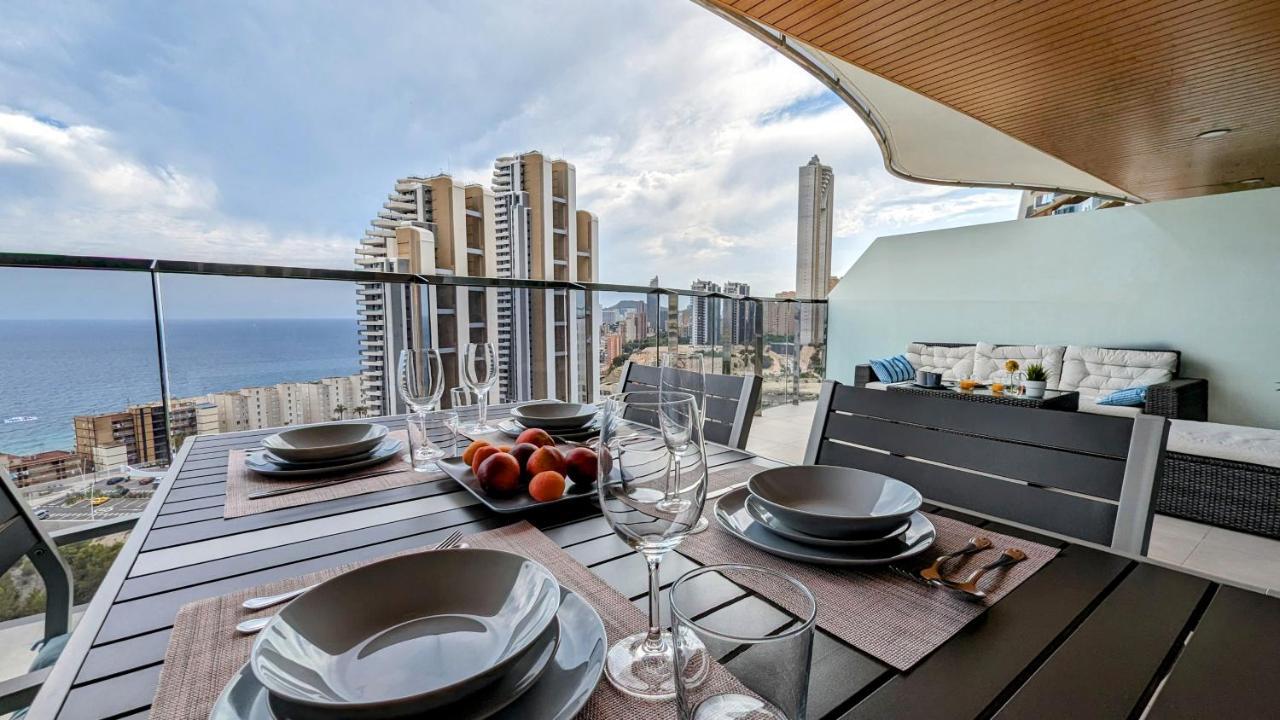 Sunset Waves Sea View Apartments Benidorm Exterior photo